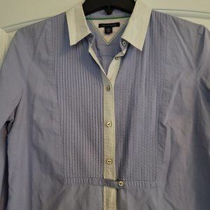 Tommy Hilfiger Tuxedo Style Women's button front shirt